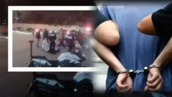 توقيف القاصر المعتدي على رجل شرطة مرور بأكادير