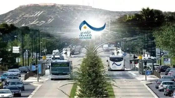 انطلاق مشروع حافلات عالية الجودة BHNS بأكادير