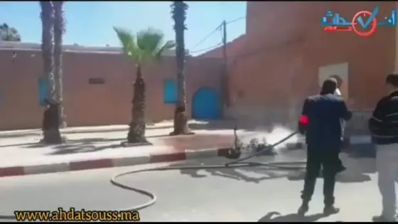 فيديو : احتراق دراجة نارية يستنفر سلطات تزنيت