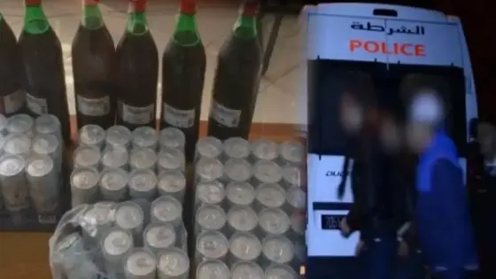 توقيف متورط في توزيع ” كميات خمور ” بايت ملول