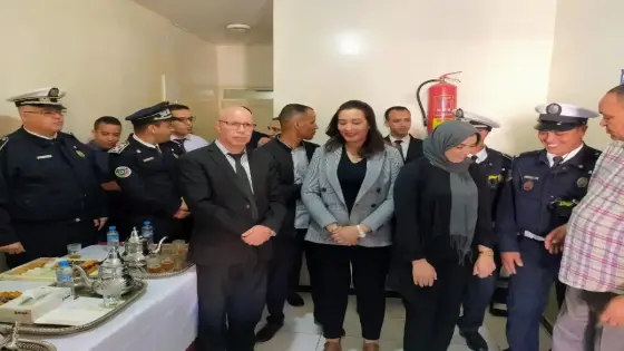 مفوضية الشرطة بأولاد تايمة تحتفي بالمرأة الشرطية في عيد المرأة العالمي
