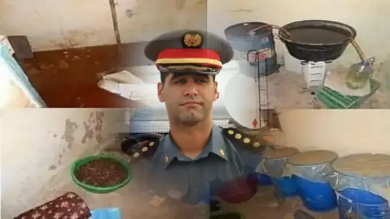 مداهمة أمنية لمصنع سري لصنع ماء الحياة نواحي بيوكرى