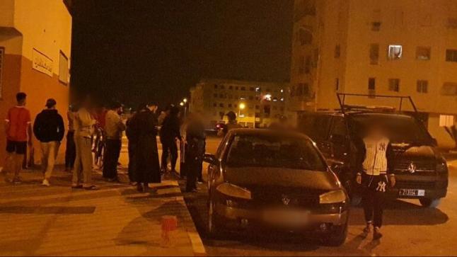 توقيف قاصرين عربدو بالشارع العام وكسرو سيارات المواطنين لأكادير