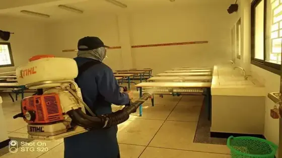 التعقيم يطال مرافق مراكز الامتحانات بأكادير