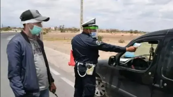 كاشف حراري بالسدود الأمنية بطرقات إقليم تارودانت