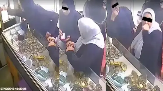 انزكان : بطلات شريط فيديو “سرقة محل المجوهرات” في قبضة الامن بعد تدقيق البحث