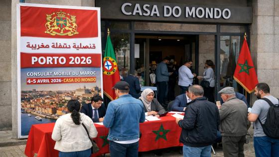 قنصلية متنقلة مغربية تحط الرحال بمدينة بورتو لتقريب الخدمات من الجالية
