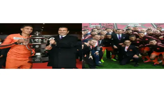 بالصور : ركلات الترجيح تقود نهضة بركان للقب كأس العرش و لأول مرة في تاريخه