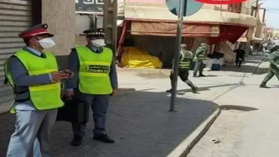 درك تزنيت يستعين ب ” الدرون ” لتعقب مخالفي الطوارئ الصحية
