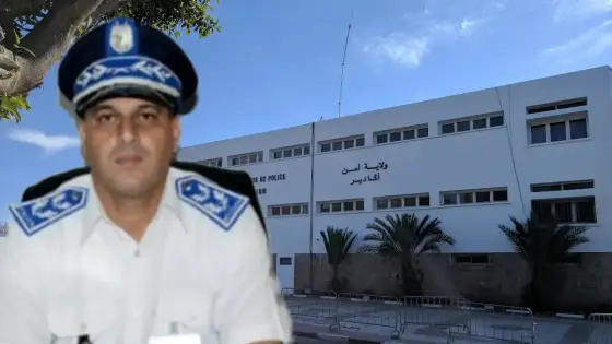 تعيين ” عبد الحق عاطف ” عميدا مركزيا لمنطقة أمن أكادير