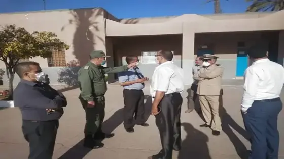 زيارات ميدانية للوقوف على تدابير إجراءات الباكالوريا بتزنيت