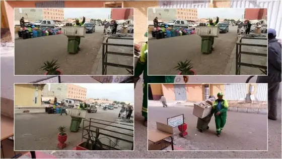 عمال النظافة نظرة إحتقار و هضم حقوق و معاناة مستمرة في بيوكرى