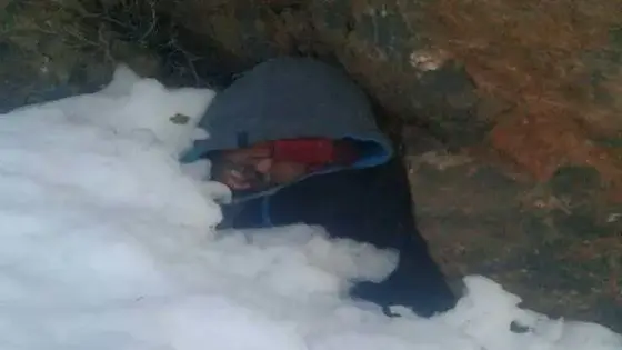 العثور على ” راعي الغنم ” المفقود ميتا بسبب الثلوج