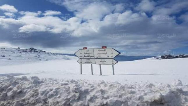 الثلوج تكسو قرابة 6 آلاف كيلومتر مربع بالمغرب .. والفلاحة تحتاج تساقطات جديدة