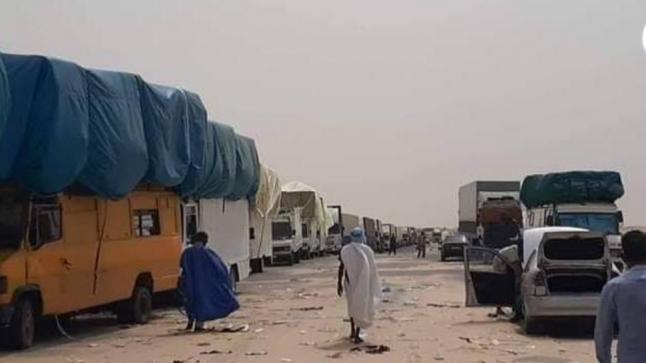 قطاع طرق يستهدفون الشاحنات المغربية بموريتانيا