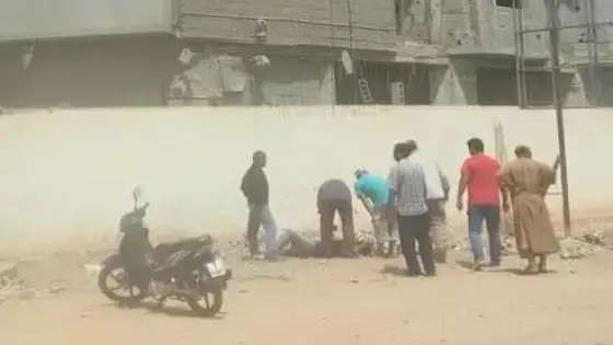 سقوط خطير لعامل من أعلى ورش بناء في أيت ملول