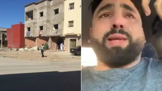 بالفيديو:فنان يبكي على المباشر و يكشف خروقات تعمير تورط فيها نافذون !