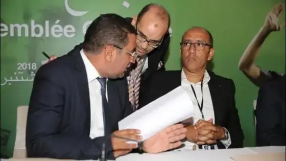 رئيس الرجاء الرياضي يعلن عن لائحة المكتب الجديد