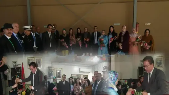 الإحتفال يطال ” شرطيات ” في عيد المرأة بتزنيت