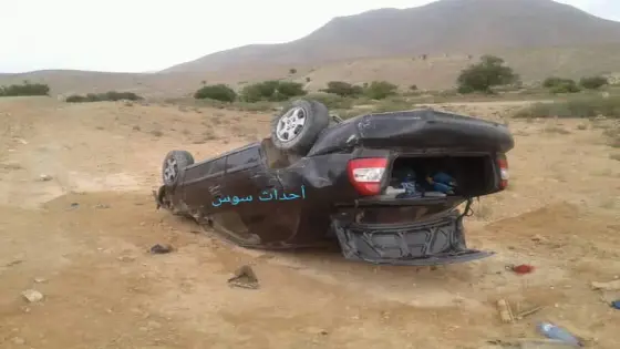 أستاذ يتعرض لحادثة سير خطيرة نواحي تزنيت