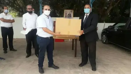 توزيع آلاف الكمامات ” قابلة للغسل ” على مدارس أكادير