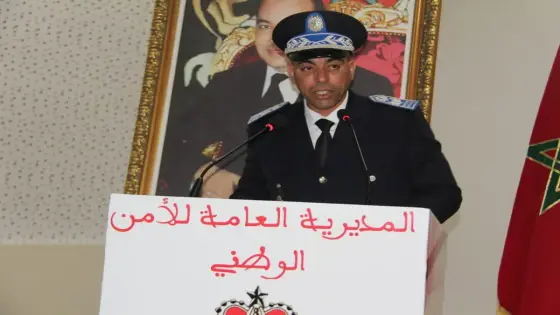 بالفيديو ، رئيس المنطقة الأمنية لإنزكان يستعرض الحصيلة الامنية