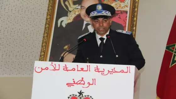 بالفيديو ، رئيس المنطقة الأمنية لإنزكان يستعرض الحصيلة الامنية
