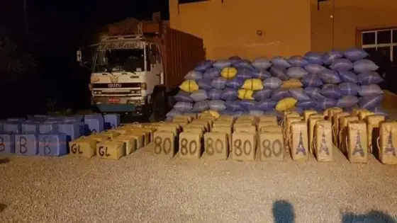 حجز ثلاثة أطنان من مخدر الشيرا ضواحي مدينة كلميم