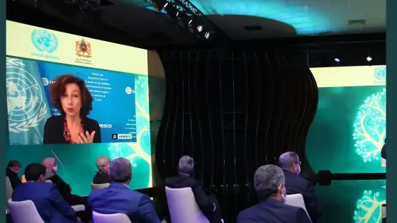 مديرة اليونسكو: أكثر من مجرد شجرة، الأركان هي “حضارة” و”نموذج” لعلاقة الإنسان بالطبيعة