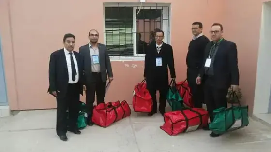 بوناكي في زيارة تفقدية لمراكز الامتحانات