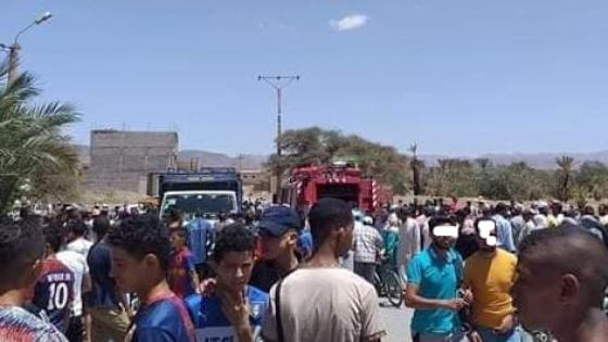 شاحنة تدهس سيدة باكدز