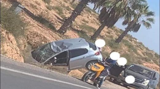 الأشغال تتسبب في حادثة سير خطيرة قرب أكادير 