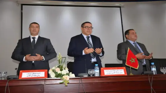 الدخيسي يدعو والي امن اكادير خلال تنصيبه لبدل الجهود لمواصلة المسار الإصلاحي للمؤسسة الأمنية الذي تبناه الحموشي، و الانصات للمواطنين وتفعيل المقاربة الحقوقية