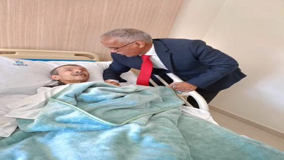 “زيارة تضامنية لوزارة الثقافة ..ترفع معنويات الفنان محند اجوجكل”