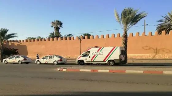 حملة أمنية مشتركة لتطهير المدينة في تزنيت