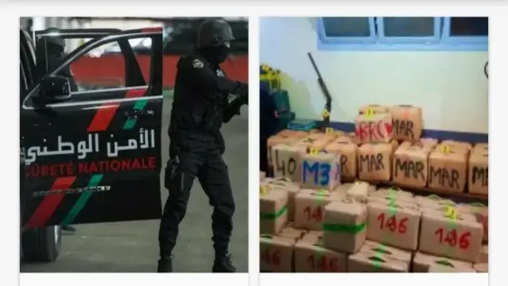 أكادير.. إجهاض عملية لتهريب المخدرات وحجز 650 كيلوغرامًا من مخدر الشيرا (بلاغ)