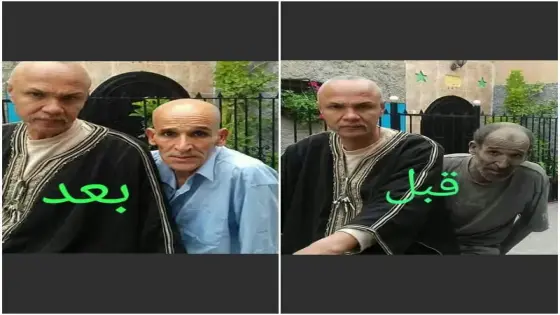 مواطن يحسن ” لمتشردين ” في تزنيت