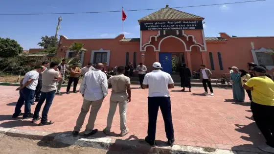 الثانوية التأهيلية الجازولي بسيدي بيبي إقليم أشتوكة أيت باها على صفيح ساخن
