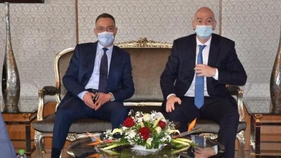 رئيس الفيفا جياني إنفانتينو يهنئ فوزي لقجع بمناسبة تعيينه وزيرا منتدبا