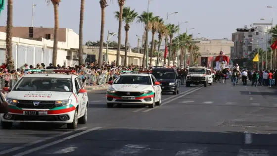 أمن إنزكان ينجح في كسب رهان تأمين كرنفال “بوجلود”