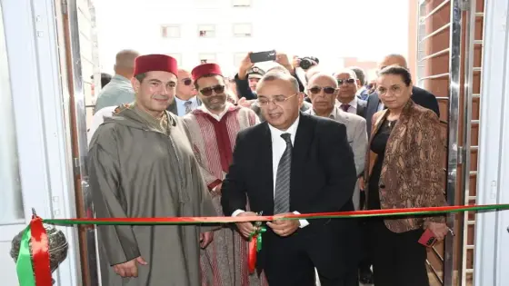 الوالي أمزازي وعامل إنزكان يدشننان مركز تصفية الدم بالقليعة