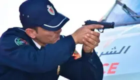 بعد مهاجمته رجال الأمن بسلاح أبيض.. الرصاص ينهي حياة مجرم هائج