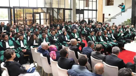 الداكي يحث قضاة النيابة العامة على الاعتناء بالهندام لحفظ هيْبة القضاء‎‎