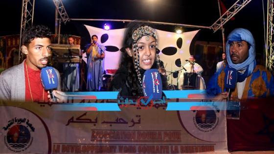 فيديو : أقوى لحظات مهرجان ” الرمال الذهبية ” في الدويرة بإنشادن
