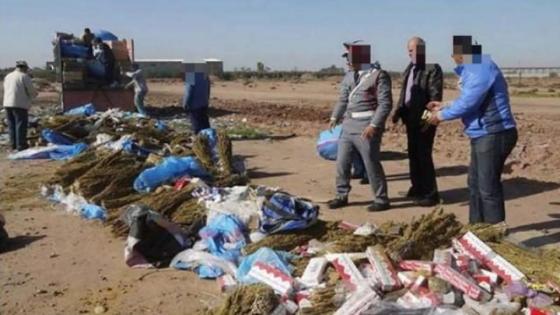 الدرك الملكي يطيح بمروج مخدرات وبحوزته كمية مهمة من الكيف والطابا ببيوكرى