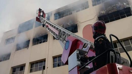 الدار البيضاء: اندلاع حريق في مصنع الحلويات يستنفر السلطات