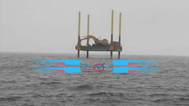 عااجل : البحر يبتلع منصة مشروع تحلية المياه البحرية باشتوكة