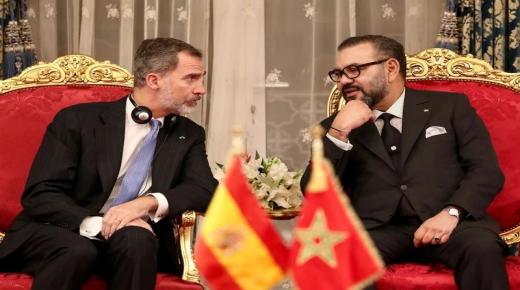 الملك يشيد بالعلاقات الثنائية بين المغرب وإسبانيا