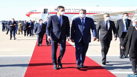 عاجل: رئيس الحكومة الإسبانية يحل بالمغرب