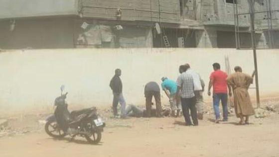 سقوط خطير لعامل من أعلى ورش بناء في أيت ملول